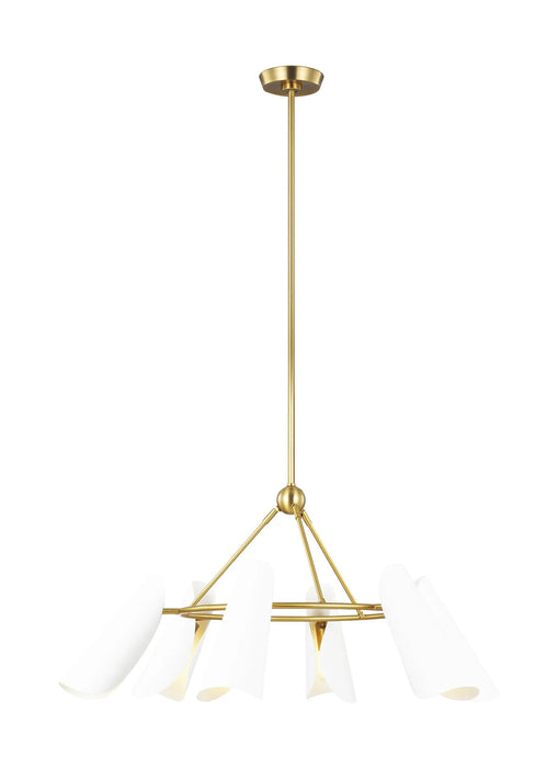 Tresa 6L chandelier - AEC1036BBSMWT