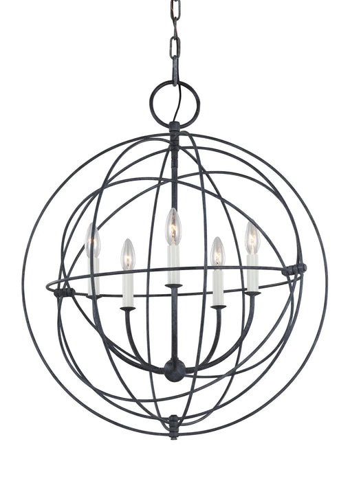 SH- GL CM Bayberry 5L Pendant Weathered Galvanized