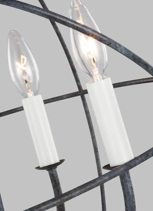 SH- GL CM Bayberry 5L Pendant Weathered Galvanized